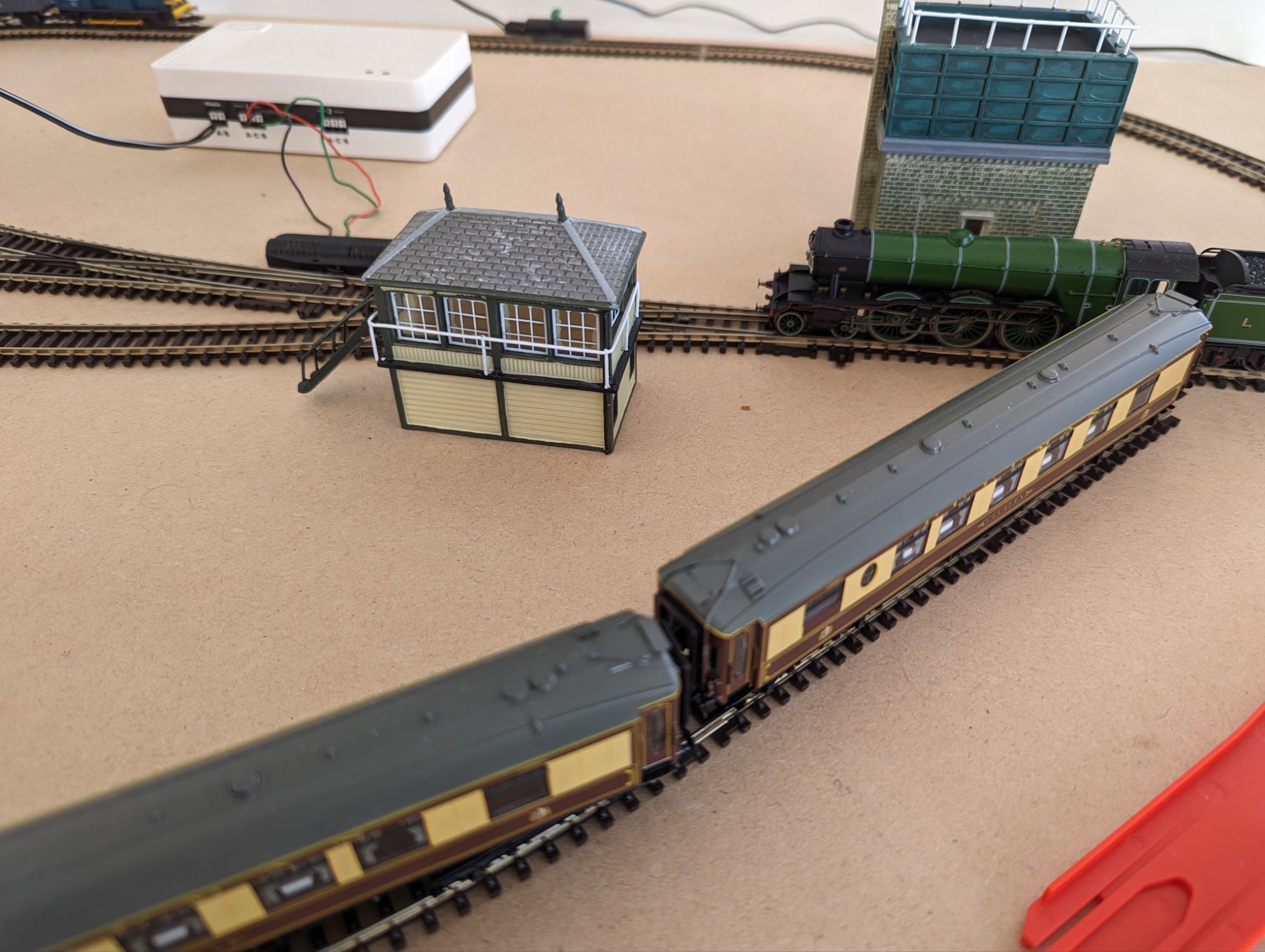 Yard expansion and Pullman carriages.
